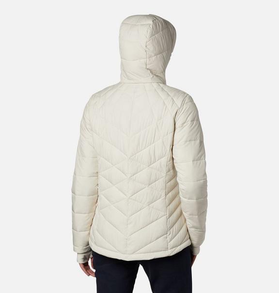 Columbia Heavenly Hooded Jacket White For Women's NZ38124 New Zealand